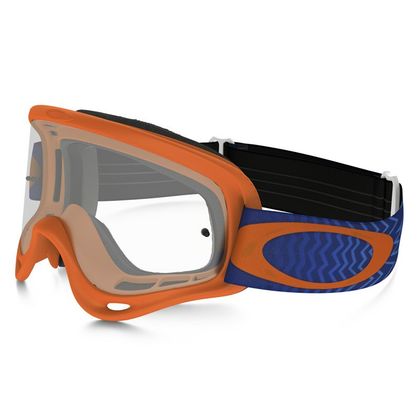 Gafas de motocross Oakley XS O FRAME MX  - SHOCKWAVE ORANGE BLUE LENS CLEAR Ref : OK1306 / 8006217001 