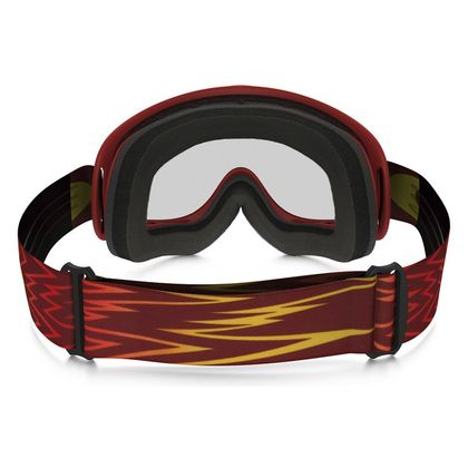 Masque cross Oakley XS O FRAME MX  - SHOCKWAVE RED YELLOW LENS CLEAR