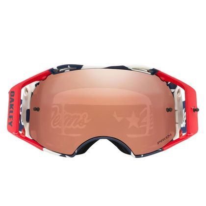 Gafas de motocross Oakley AIRBRAKE MX - Troy Lee Designs Liberty RWB pantalla Prizm MX Black Iridium 2021