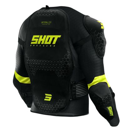 Shot OPTIMAL 2.0 KIND Schutzweste - Schwarz / Gelb