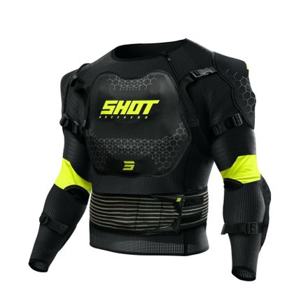 Gilet de protection Shot OPTIMAL 2.0 2025 - Noir / Jaune Ref : SO2737 