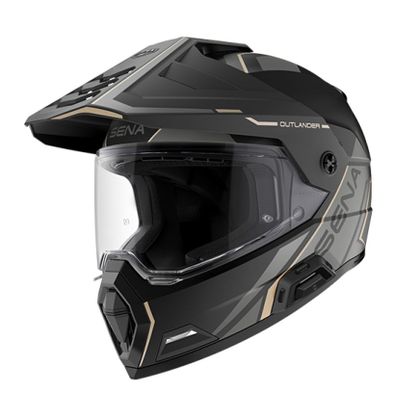 Sena OUTLANDER Integraalhelm - Zwart Ref: SEN0149 