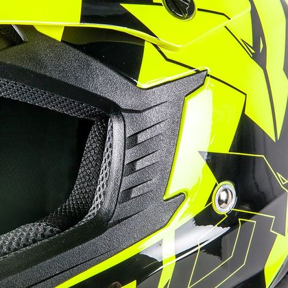 Casco de motocross Prov SKUD BIKKI YELLOW FLUO 2023