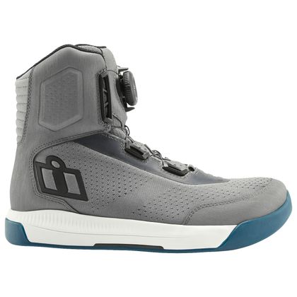 Baskets Moto Icon OVERLORD VENTED - Gris