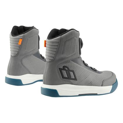 Baskets Moto Icon OVERLORD VENTED - Gris