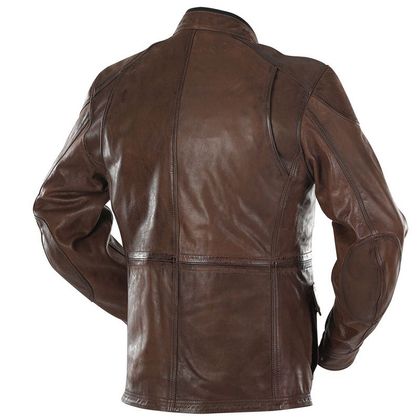 Veste Moto Overlap MAVERICK - Marron