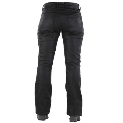 Jeans Overlap HARLOW BLACK WAXED - Bootcut