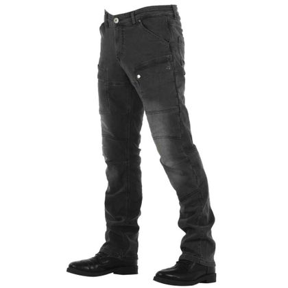 Jeans Overlap STURGIS GREY USED - Straight Ref : OV0130 