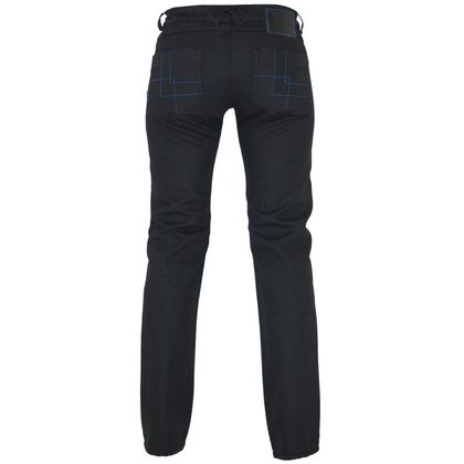 Jean Moto Overlap CRYSTAL PALACE BLACK - Straight / Régular