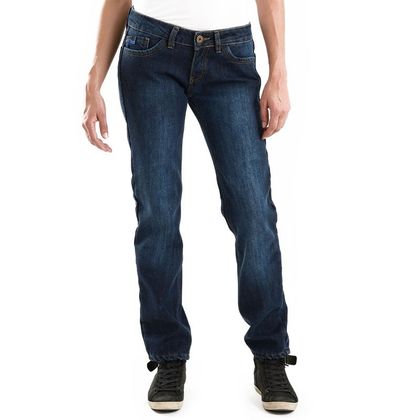 Jean Moto Overlap CRYSTAL PALACE DENIM BLUE - Straight / Régular Ref : OV0013 