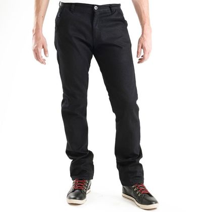 Jean Moto Overlap DAYTONA BLACK - Straight / Régular Ref : OV0004 