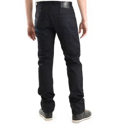 Jean Moto Overlap DAYTONA BLACK - Straight / Régular