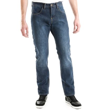 Jean Moto Overlap MANX DENIM BLUE - Straight / Régular Ref : OV0008 
