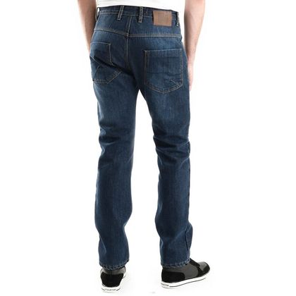 Jean Moto Overlap MANX DENIM BLUE - Straight / Régular