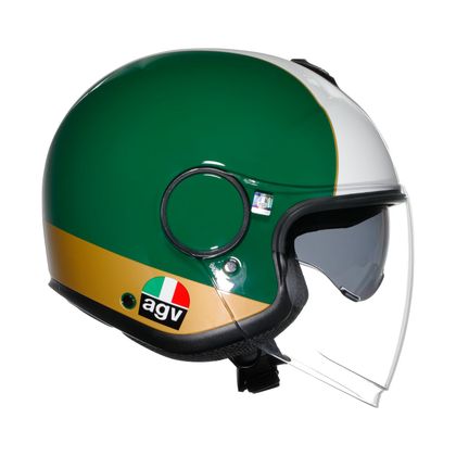 AGV ETERES - AGO 1 Kopfhörer - Grün / Weiß