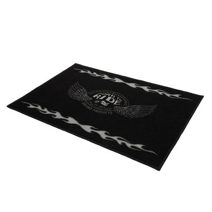 alfombra ambiental Oxford Flame 90x60&nbsp;cm universal - Negro