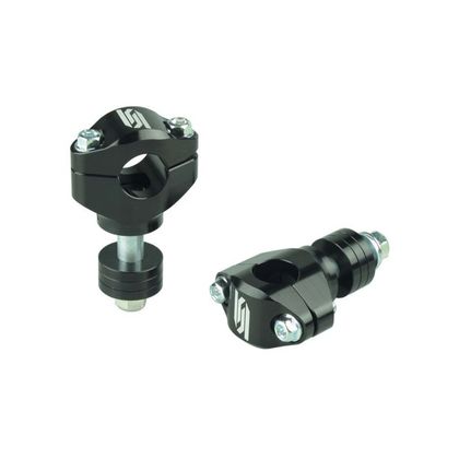 Scar Ø28.6 height 30/35/40/45mm - new design - since 2018 Universal Handlebar clamp - Black