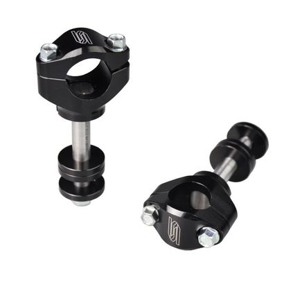 Scar Ø28.6 - CR/CRF YZ/YZF hoogte 30/35/40/45mm Stuurklem Universeel - Zwart Ref: SCR0312 / P62 