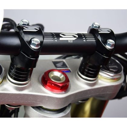 Scar Ø28.6 - CR/CRF YZ/YZF hoogte 30/35/40/45mm Stuurklem Universeel - Zwart