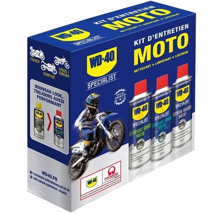 Prodotto per la manutenzione WD 40 WD-40 Specialist Motorcycle Maintenance  Pack - Oli e sprays 