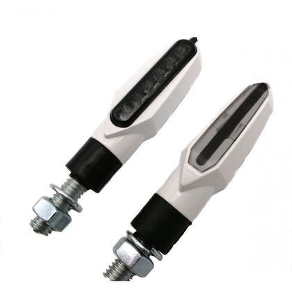 Brazoline JAGUAR MIT LEDS Blinkend Universell - Weiß