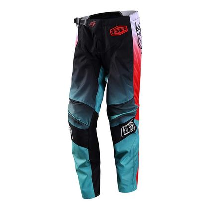 Pantalón de motocross TroyLee design GP ARC YOUTH - Azul / Amarillo Ref : TRL0928 