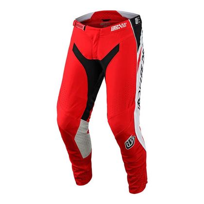 Pantalón de motocross TroyLee design SE PRO DROP IN 2023 - Rojo Ref : TRL0915 