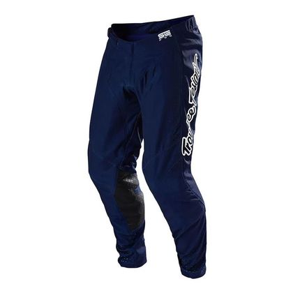 Pantalón de motocross TroyLee design SE PRO SOLO 2023 - Azul / Blanco Ref : TRL0916 