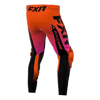 Pantalón de motocross FXR REVO COMP FLA-MANGO 2022 - Naranja / Rosa