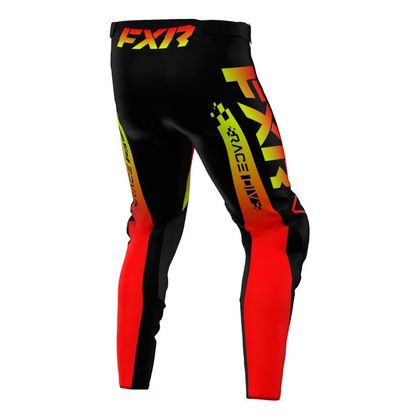 Pantalón de motocross FXR REVO COMP TEQUILA SUNSET 2022 - Negro / Rojo