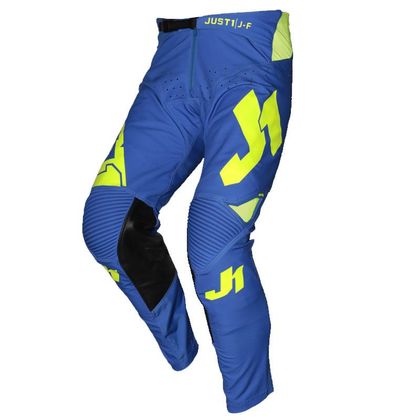 Pantalón de motocross JUST1 J-FLEX ARIA BLUE/FLUO YELLOW 2021 Ref : JS0171 