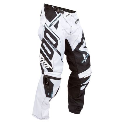 Pantalón de motocross Shot CONTACT RACEWAY PANT NEGRO BLANCO 2016 