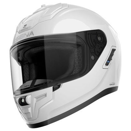 Casque intégral Sena PHANTOM AVEC INTERCOM - Blanc Ref : SEN0127 