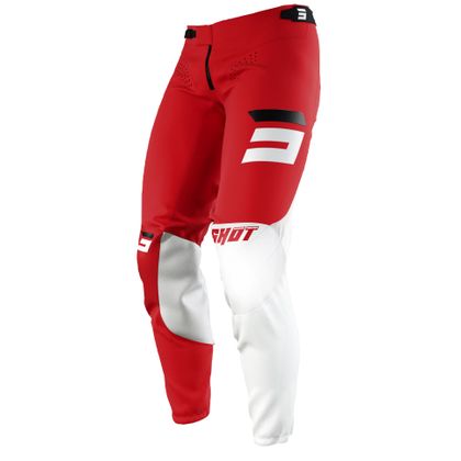 Pantaloni da cross Shot AEROLITE - GRADIENT RED 2022 - Rosso / Grigio Ref : SO2070 