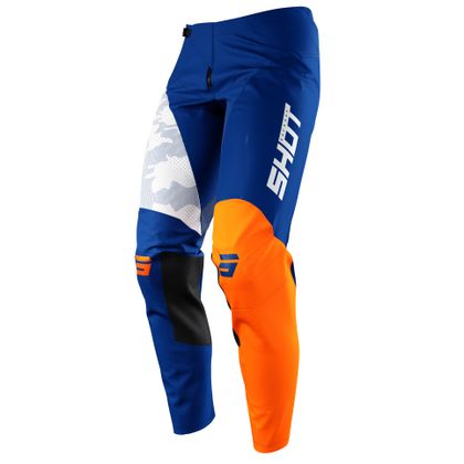 Pantalón de motocross Shot CONTACT - CAMO ORANGE 2022 - Naranja Ref : SO2080 