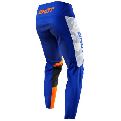 Pantaloni da cross Shot CONTACT - CAMO ORANGE 2022 - Arancione