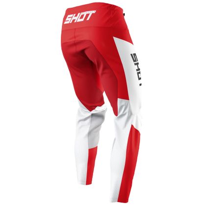 Pantalón de motocross Shot CONTACT - CHASE RED 2022 - Rojo / Gris