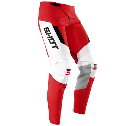 Pantalón de motocross Shot CONTACT - CHASE RED 2022 - Rojo / Gris
