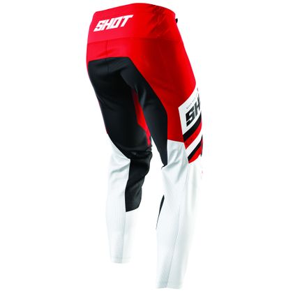 Pantalón de motocross Shot CONTACT SHINING - RED 2021
