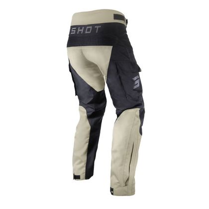 Pantaloni da cross Shot RACETECH 2023 - Nero / Beige