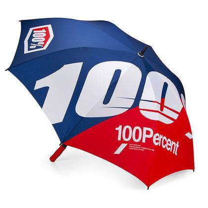 100% OFFICIAL Paraplu - Blauw / Rood