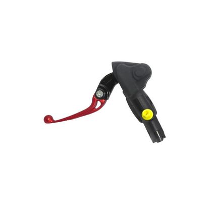 Accossato radial 10.5 mit integriertem Wassertank umklappbarer Hebel Hauptbremszylinder Universell - Schwarz / Rot