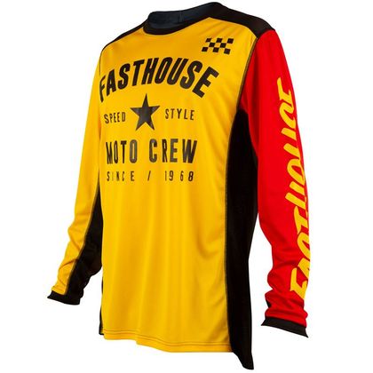 Camiseta de motocross FASTHOUSE PHANTOM YELLOW 2020