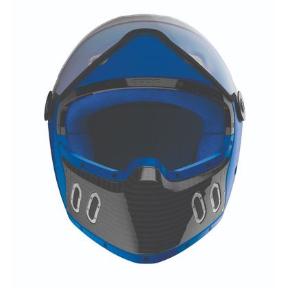 Casque intégral Qwart PHOENIX 14 VLE - Bleu / Carbone Ref : QWA0004 