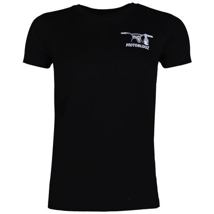 Motoblouz X LAURENT COCHET - VROUW - JAAR OUD 20ANS T-shirt - Zwart Ref: MB0420 