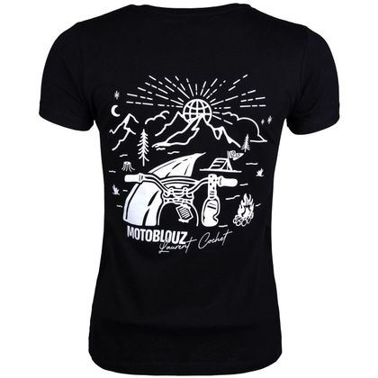 Motoblouz X LAURENT COCHET - VROUW - JAAR OUD 20ANS T-shirt - Zwart