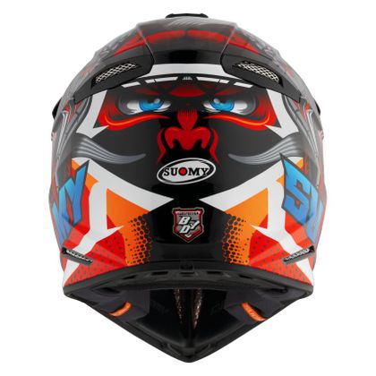 Suomy X-WING - SNAKE 2026 Crosshelm - Zwart / Rood