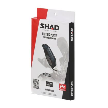 Soporte de depósito Shad Pin system para bolsa sobredepósito Pin system Ref : SHX018PS / X018PS 