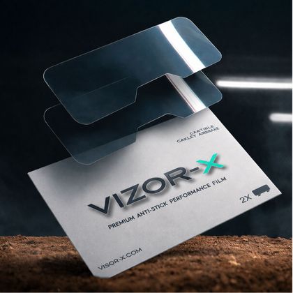 Vizor-X UNIVERSELLE 55 mm waterafstotende folies - Kleurloos Ref: VIZ0005 / VIZUNI 