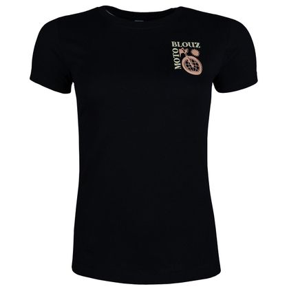 Motoblouz X MOTORRADFAHRERIN - FRAU - 20 JAHRE ALT T-Shirt - Schwarz Ref : MB0421 